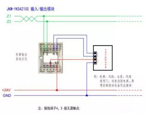 營口新山鷹火災(zāi)自動報(bào)警接線