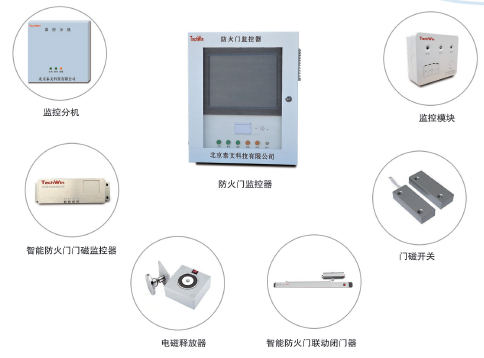 防火門(mén)監(jiān)控主要部件